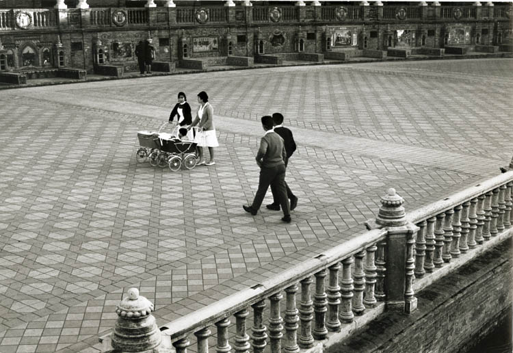 Plaza de Espana on a Sunday Afternoon, Seville, Spain