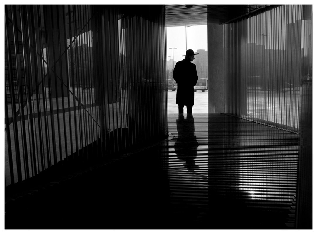 Man in Opening, Zagreb,Croatia