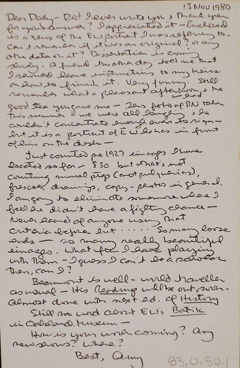 Portrait of Beaumont Newhall with Photographs