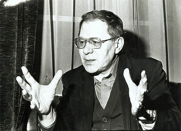 Portrait of Belgium Surrealist Artist Marcel Marien