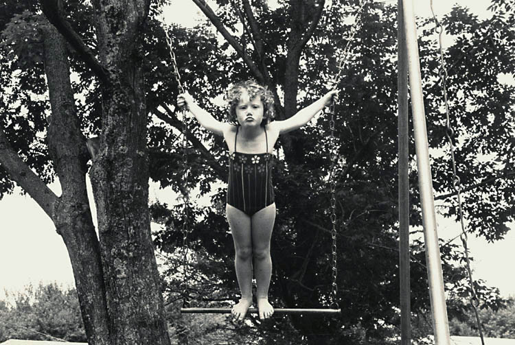 Caroline on Swing