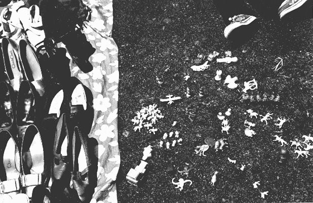 California Flea Market Portfolio of 15 prints