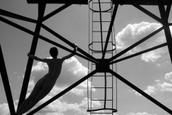 Stanko Abad�ic - Nude Climbing Tower
Click for more Images